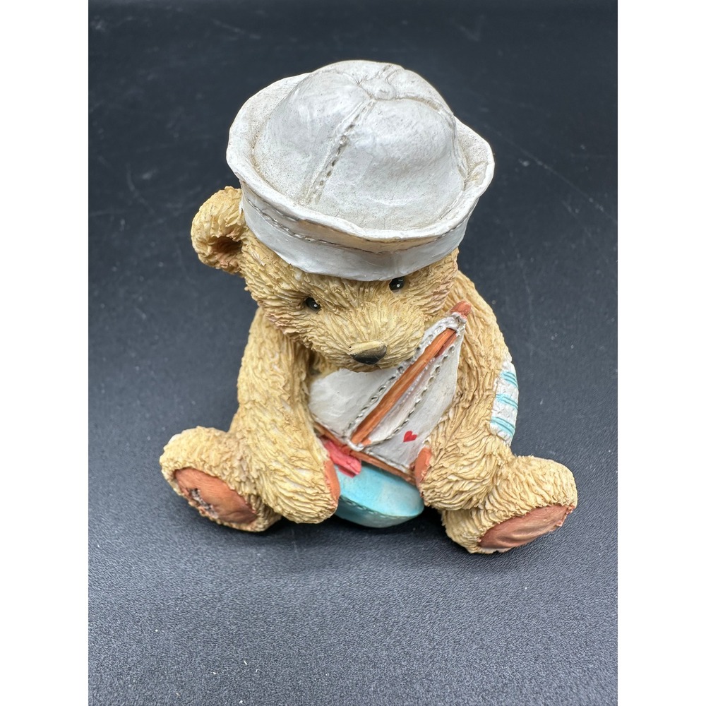 Cherished Teddies Jonathan Sail With Me 1992 Sailor Bear Figurine 3E7/256‎